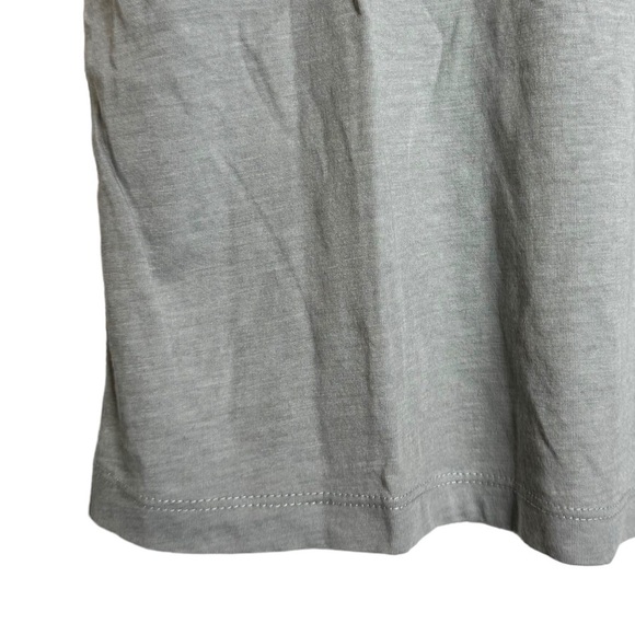 Chaser Heather Light Gray Short Sleeve Crew Neck T-shirt Sample Tag Medium M - Picture 5 of 15